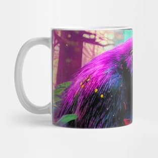 Abstract Another World Ape Mug